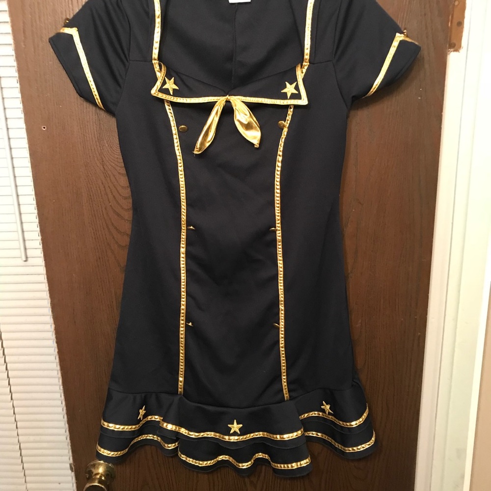 NWT Fitted, Fun, Sailor Honey Costume-L